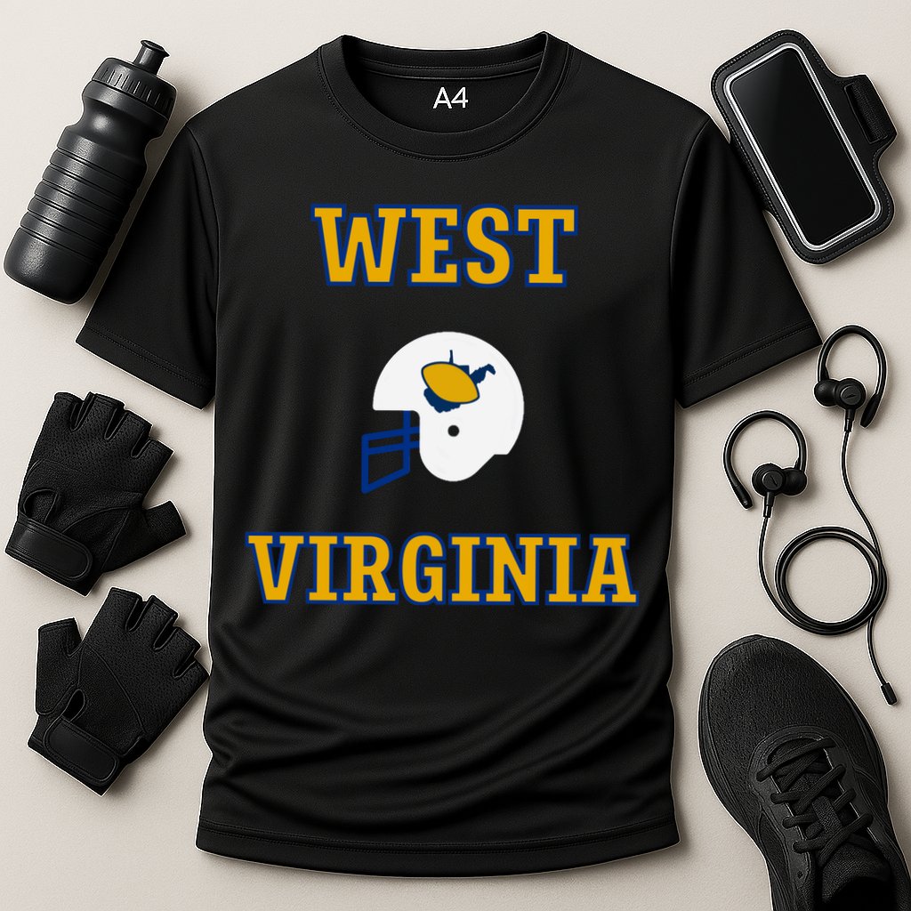 West Virginia Cooling Performance Crew T-Shirt