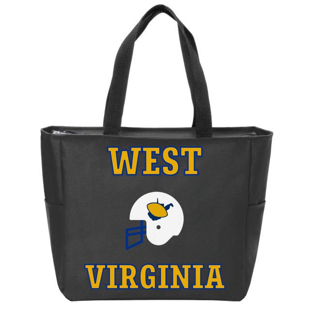 West Virginia Zip Tote Bag