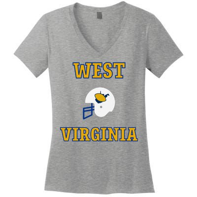 West Virginia Women's V-Neck T-Shirt