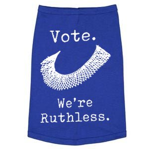 Womenn Vote We're Ruthless Doggie Tank