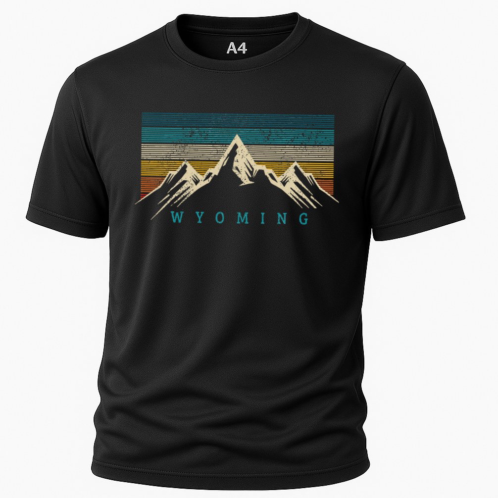 Wyoming Vintage Cooling Performance Crew T-Shirt