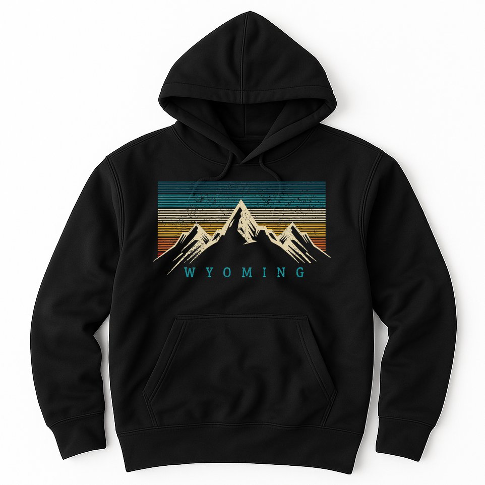 Wyoming Vintage Hoodie