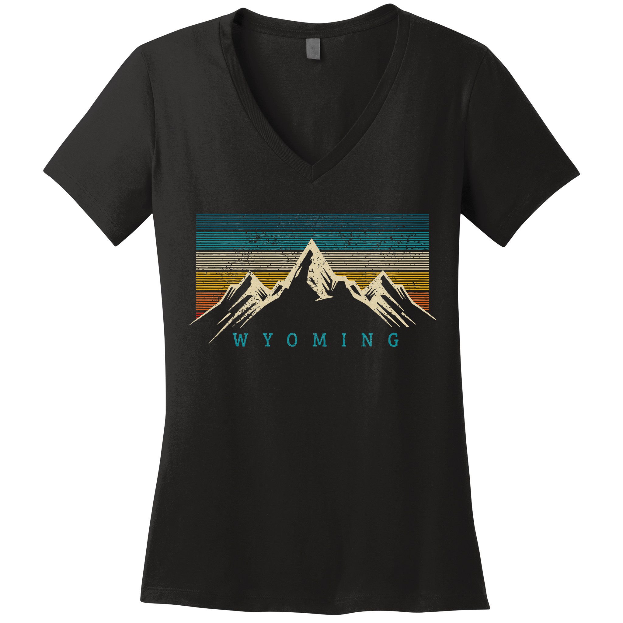 Wyoming Vintage Women's V-Neck T-Shirt
