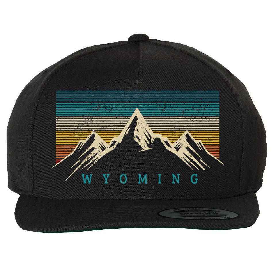 Wyoming Vintage Wool Snapback Cap