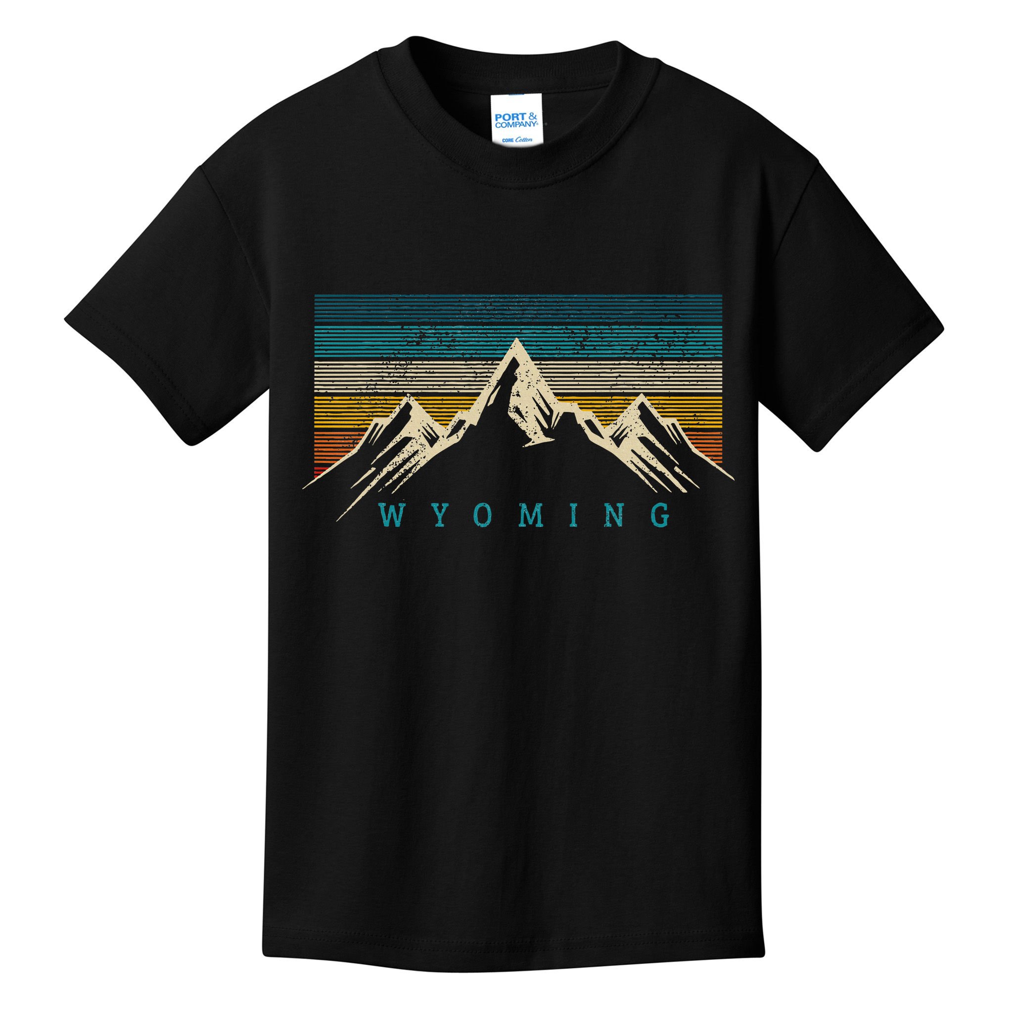 Wyoming Vintage Kids T-Shirt