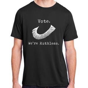 Women Vote WeRe Ruthless Adult ChromaSoft Performance T-Shirt