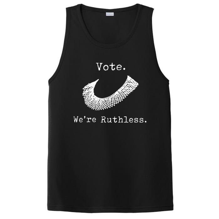 Women Vote WeRe Ruthless PosiCharge Competitor Tank