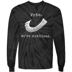 Women Vote WeRe Ruthless Tie-Dye Long Sleeve Shirt