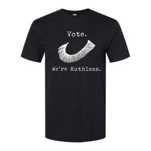 Women Vote WeRe Ruthless Softstyle CVC T-Shirt