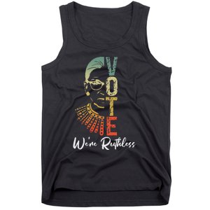 Women Vote WeRe Ruthless Act Accordingly Tank Top