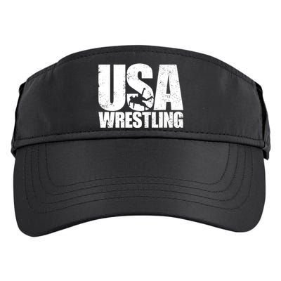 Wrestling Vintage Wrestler Christmas For Boy Adult Drive Performance Visor