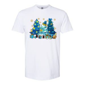 Winter Vibes Xmas Tree Lights Cozy Season Christmas Pajama Softstyle CVC T-Shirt