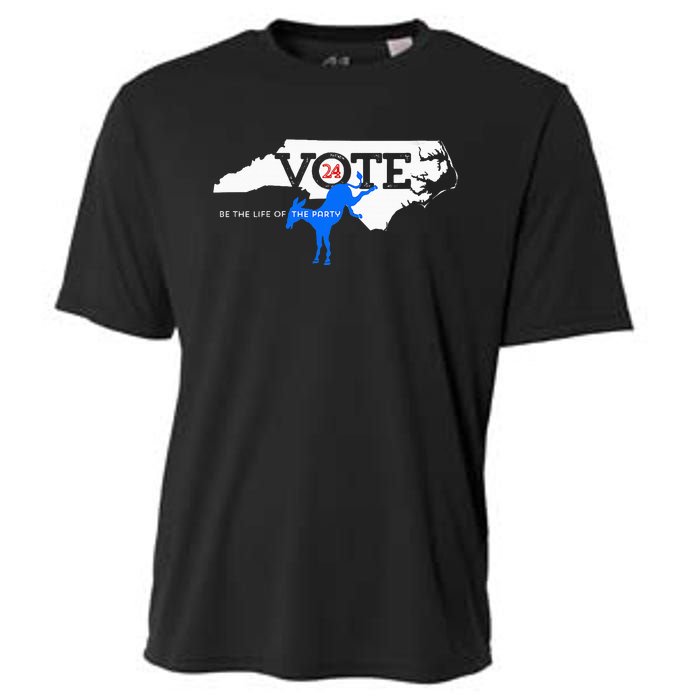 Wo Voice Your Vote Nc Cooling Performance Crew T-Shirt