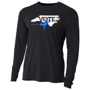 Wo Voice Your Vote Nc Cooling Performance Long Sleeve Crew