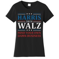 Walz Waltz 2024 Mind Your Own Damn Business Women's T-Shirt