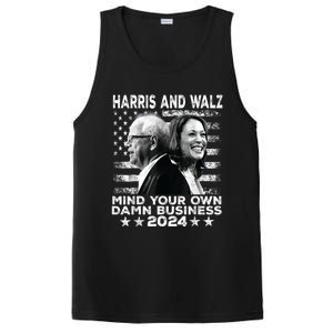 Walz Waltz 2024 Mind Your Own Damn Business PosiCharge Competitor Tank