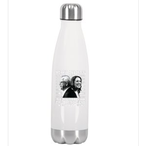 Walz Waltz 2024 Mind Your Own Damn Business Stainless Steel Insulated Water Bottle