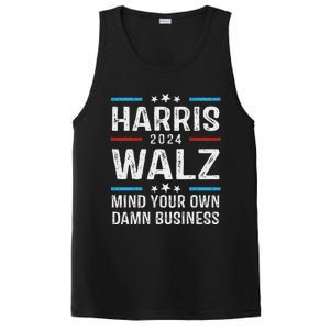 Walz Waltz 2024 Mind Your Own Damn Business PosiCharge Competitor Tank