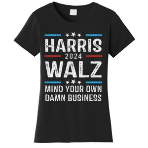 Walz Waltz 2024 Mind Your Own Damn Business Women's T-Shirt