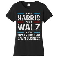 Walz Waltz 2024 Mind Your Own Damn Business Women's T-Shirt