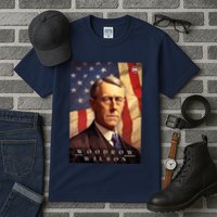 Woodrow Wilson 28th President Of The United States Portrait Tall T-Shirt