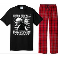 Walz Waltz 2024 Mind Your Own Damn Business Pajama Set