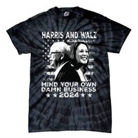 Walz Waltz 2024 Mind Your Own Damn Business Tie-Dye T-Shirt