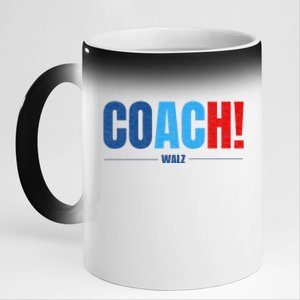 Waltz Walz 2024 Coach 11oz Black Color Changing Mug