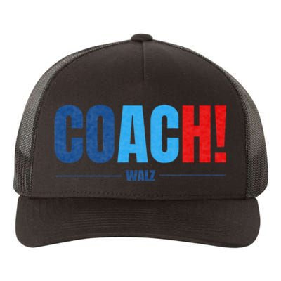 Waltz Walz 2024 Coach Yupoong Adult 5-Panel Trucker Hat