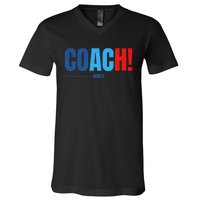 Waltz Walz 2024 Coach V-Neck T-Shirt