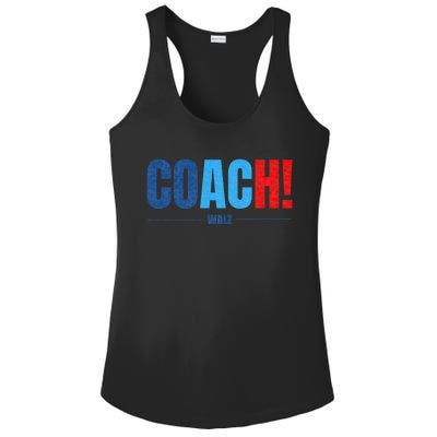 Waltz Walz 2024 Coach Ladies PosiCharge Competitor Racerback Tank