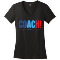 Waltz Walz 2024 Coach Women's V-Neck T-Shirt