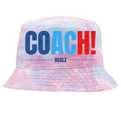 Waltz Walz 2024 Coach Tie-Dyed Bucket Hat