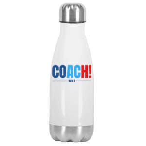 Waltz Walz 2024 Coach Stainless Steel Insulated Water Bottle