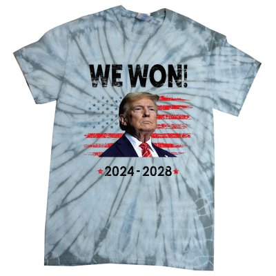 We Won 2024 2028 Tie-Dye T-Shirt