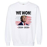 We Won 2024 2028 Garment-Dyed Sweatshirt