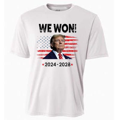 We Won 2024 2028 Cooling Performance Crew T-Shirt