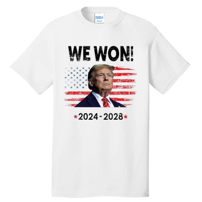 We Won 2024 2028 Tall T-Shirt