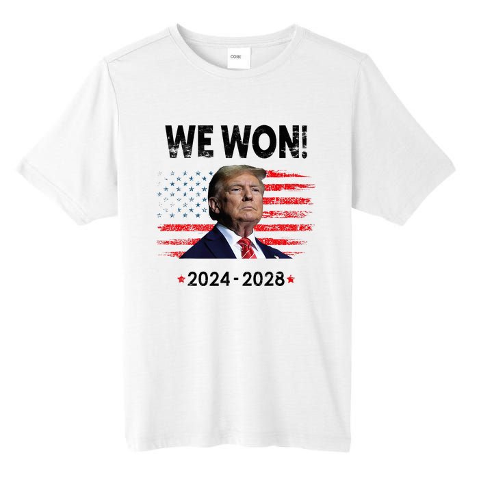 We Won 2024 2028 Tall Fusion ChromaSoft Performance T-Shirt