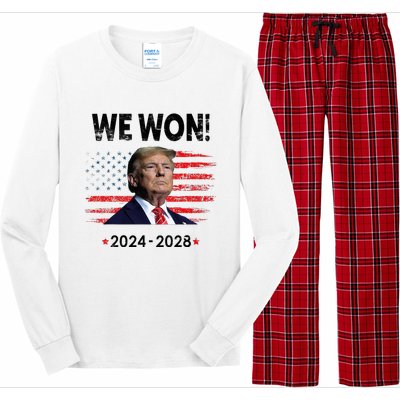 We Won 2024 2028 Long Sleeve Pajama Set