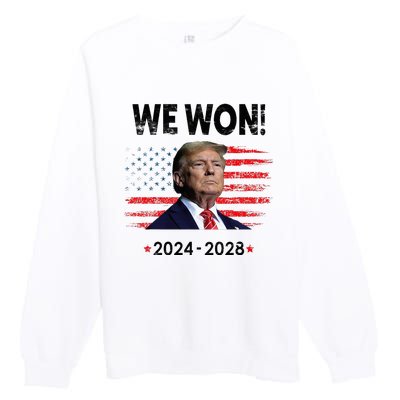 We Won 2024 2028 Premium Crewneck Sweatshirt