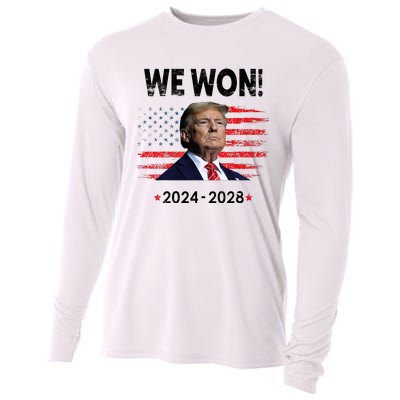 We Won 2024 2028 Cooling Performance Long Sleeve Crew