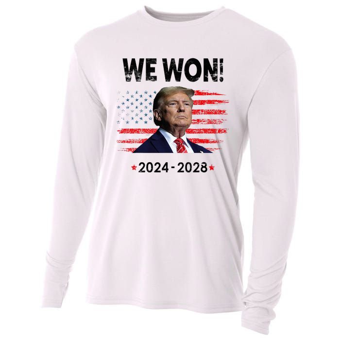 We Won 2024 2028 Cooling Performance Long Sleeve Crew