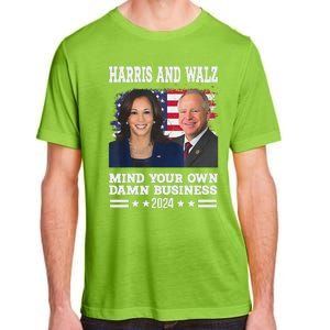 Walz Waltz 2024 Mind Your Own Damn Business Adult ChromaSoft Performance T-Shirt