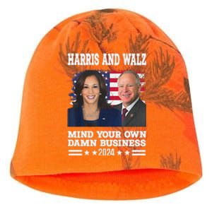 Walz Waltz 2024 Mind Your Own Damn Business Kati - Camo Knit Beanie