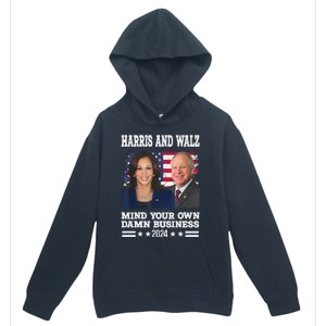 Walz Waltz 2024 Mind Your Own Damn Business Urban Pullover Hoodie