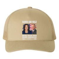 Walz Waltz 2024 Mind Your Own Damn Business Yupoong Adult 5-Panel Trucker Hat