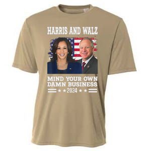 Walz Waltz 2024 Mind Your Own Damn Business Cooling Performance Crew T-Shirt