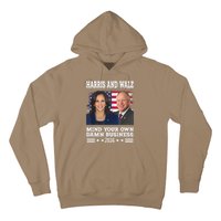 Walz Waltz 2024 Mind Your Own Damn Business Hoodie