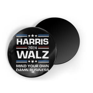 Walz Waltz 2024 Mind Your Own Damn Business Magnet